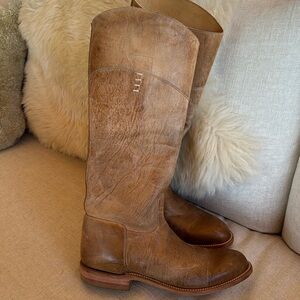 Lucchese tall riding boots